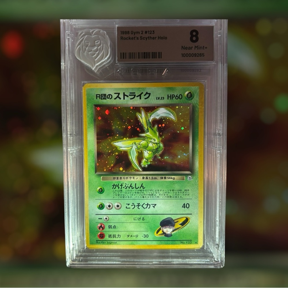 1998 Gym 2 #123 - Rockets Scyther Holo KOBA 8 NM+